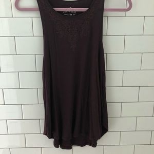 AE Burgundy Tank Top